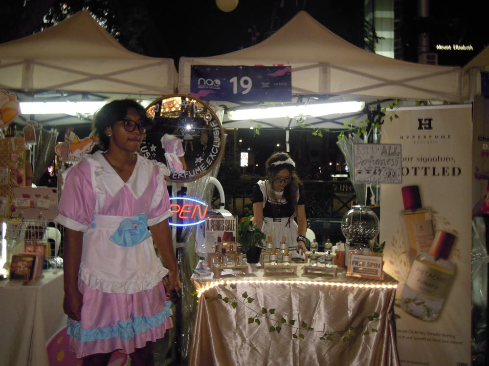 Hyperfume Exclusif booth