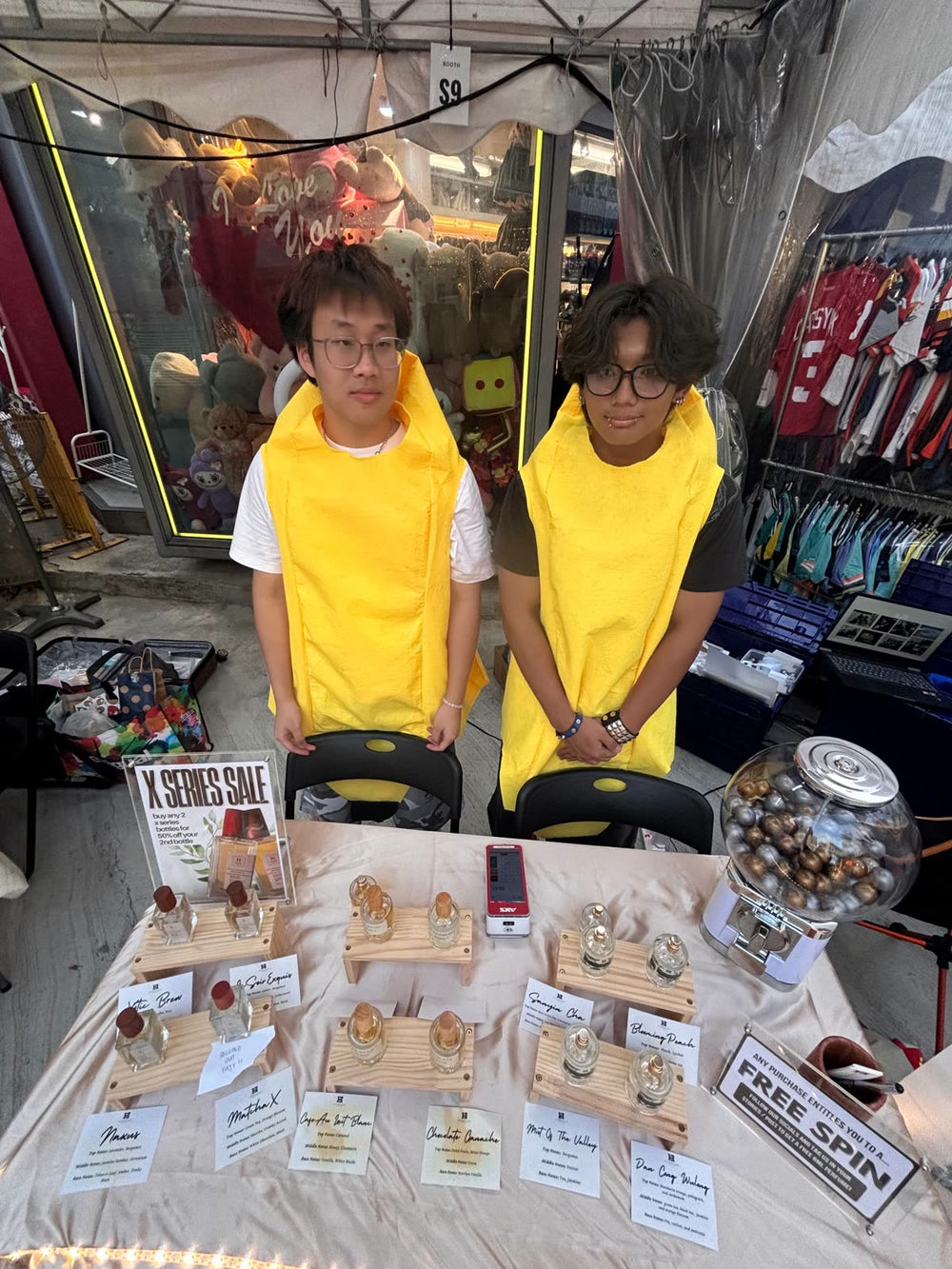 Hyperfume Exclusif booth