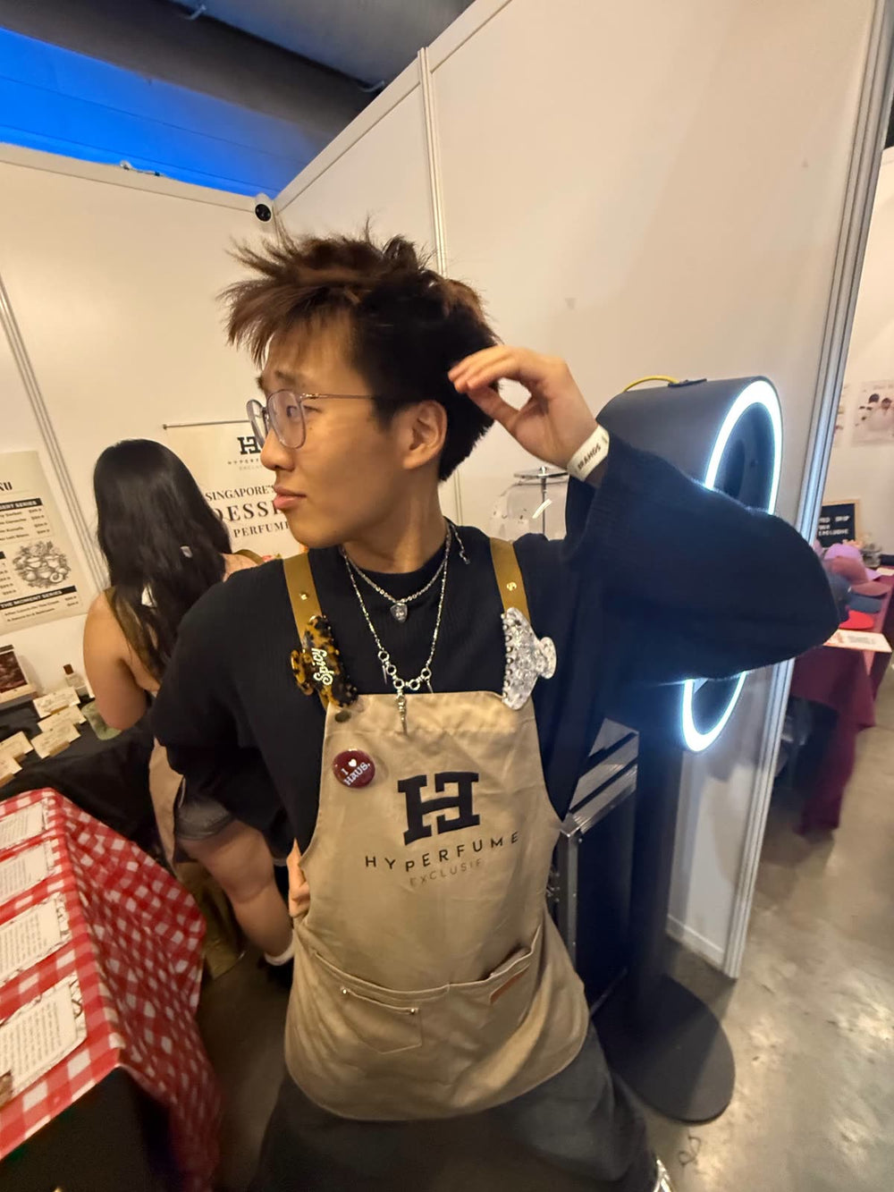 Hyperfume Exclusif booth